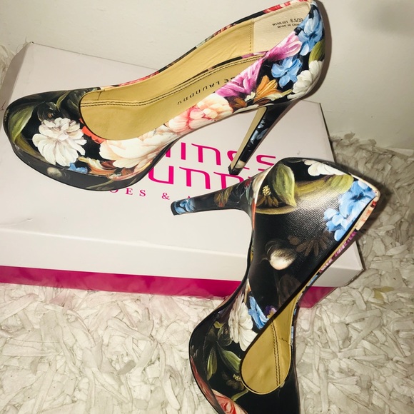 chinese laundry floral heels